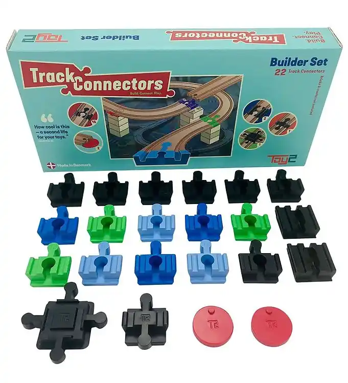Toy2 Track Connectors - 22 st. - De Bouwset Bestel Nu