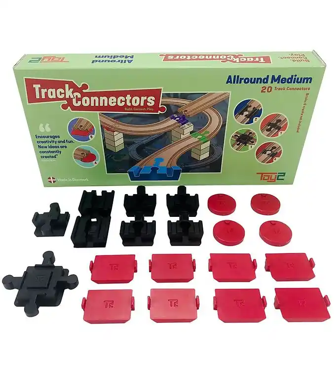 Toy2 Track Connectors - 20 st. - Allround Medium+ Weekendaanbieding