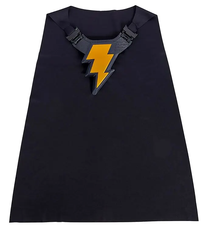 Black Adam Kostuum - Black Adam Mantel Premium