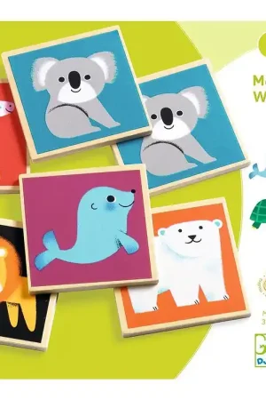 Voordeelprijs Djeco Memory Spel - Memo Wood