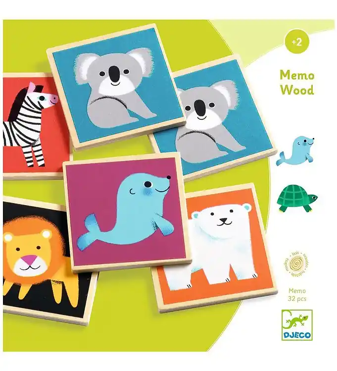 Voordeelprijs Djeco Memory Spel - Memo Wood