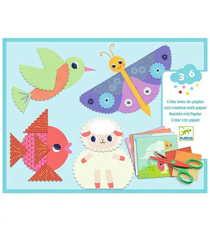 Djeco Creatieve Speelset - Dieren Gereduceerde Prijs