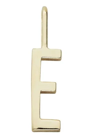 Design Letters Hanger Tot Ketting - E - 18 K vergulde Dagaanbieding