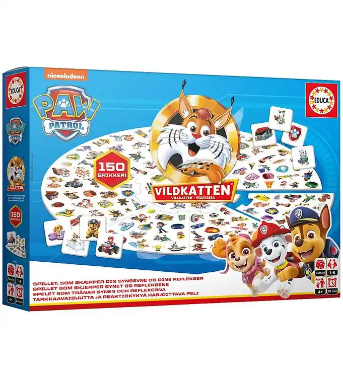 Gereduceerde Prijs Educa Bordspel - De wilde kat Paw Patrol