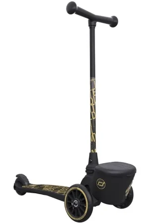 Scoot and Ride Highway Kick 2 Levensstijl - Black/Gold Hete Deal