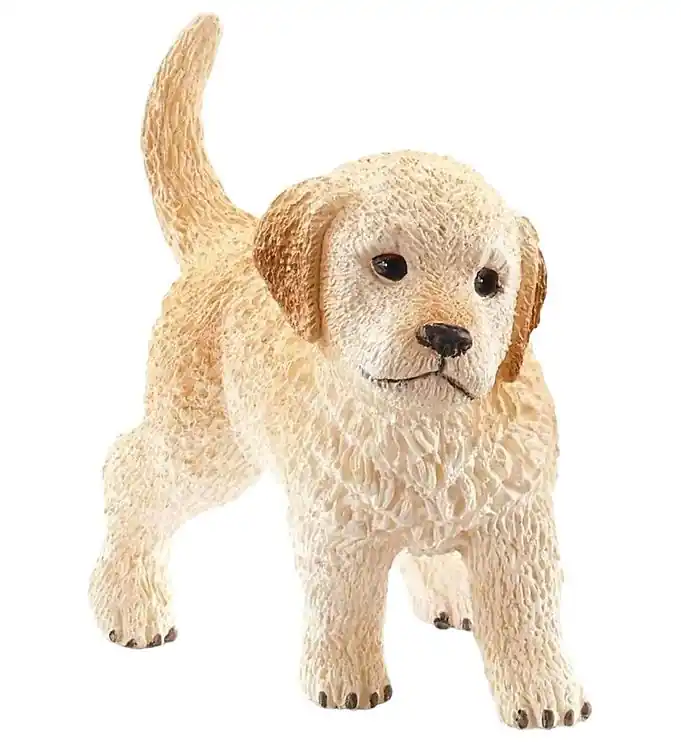 Finale Uitverkoop Schleich Farm World - H: 3 cm - Golden Retriever Puppy 16396