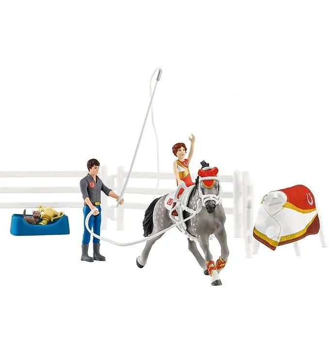 Schleich Horse Club - Mia's Voltigere-rijset 42443 Merkproduct