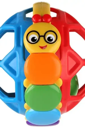 Baby Einstein Rammelaar - Buigzame bal - Multicolour Exclusieve Aanbieding