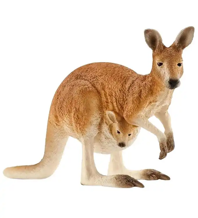 Schleich Wild Life - H: 6,5 cm - Kangaroe 14756 Tijdelijk Beschikbaar