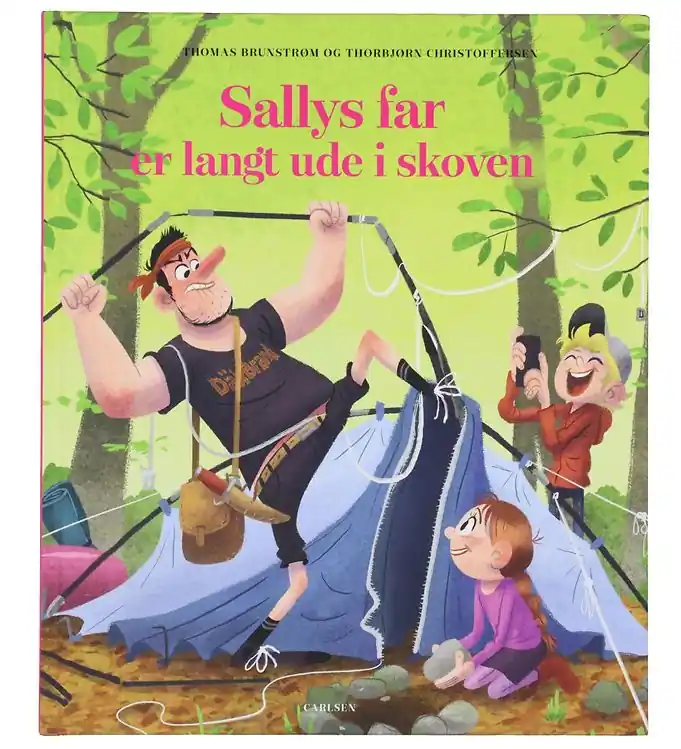Veilige Betaling Forlaget Carlsen Boek - Sally's vader is ver weg in het bos - De