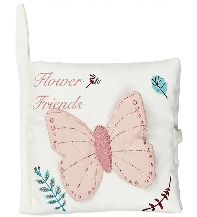Laatste Versie Cam Cam Stoffen Boek - 16,5x18 cm - Pressed Leaves Rose