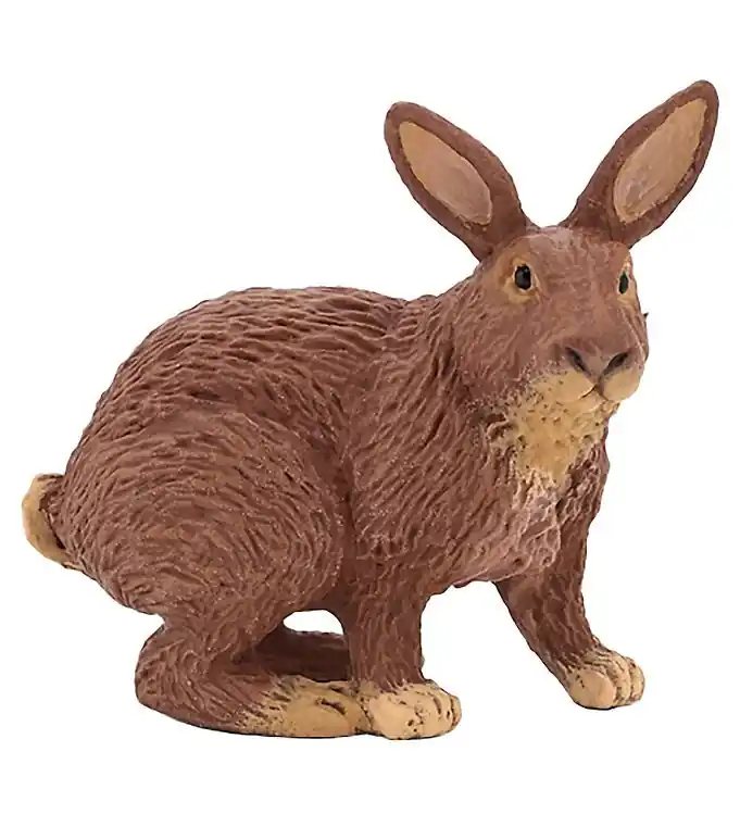 Premium Papo Bruin Konijn - H: 4 cm