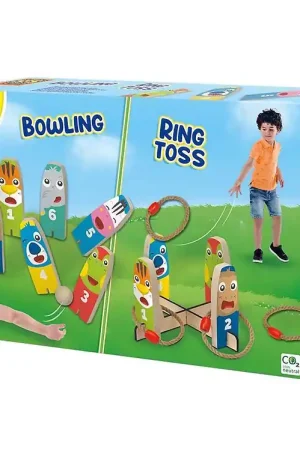 Betrouwbaar SES Creative Buitenspellen - Bowling/Ringwerpspel