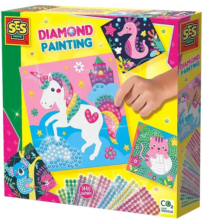 SES Creative Creatieve Speelset - Schilderen met diamanten - Bli Bestseller