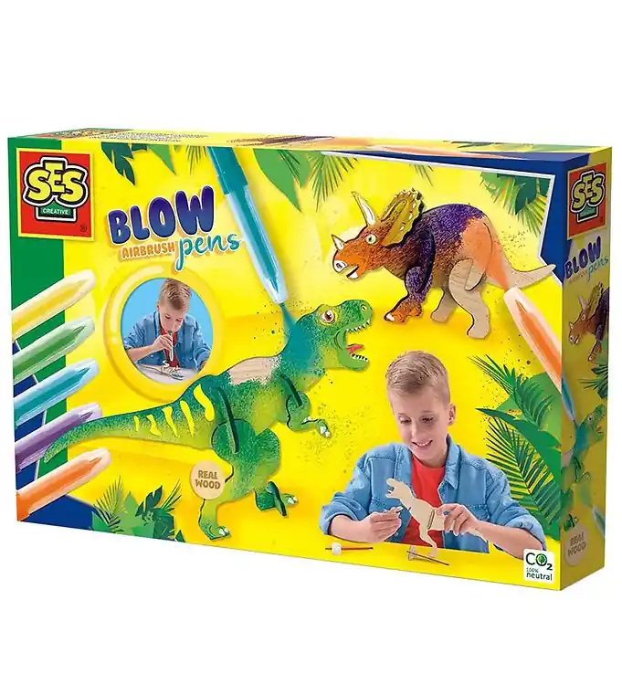 Must-Have SES Creative Blaas stiften - Dinosaurussen