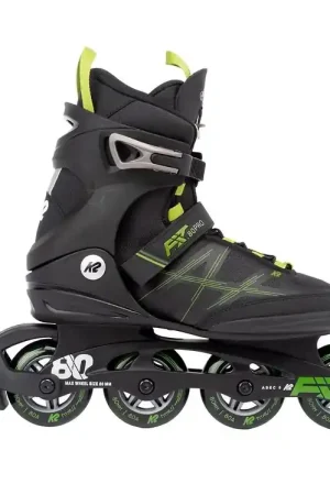 Koop Online K2 Rolschaatsen - F.I.T. 80 Pro - Zwart/Groen - Skeelers