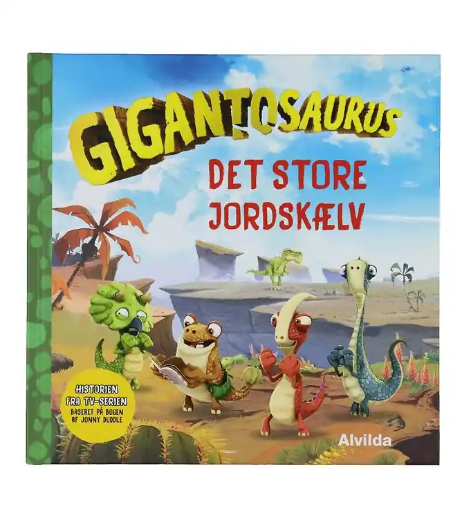 Superprijs Alvilda Boek - Gigantosaurus - De Grote Aardbeving - NL'