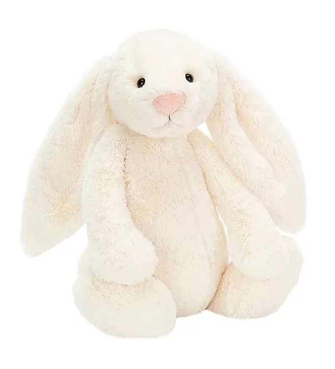 Gecertificeerd Jellycat Knuffel - Small - 18x9 cm - Bashful Cream Bunny