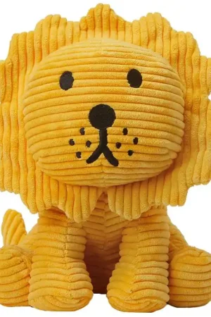 Lage Kosten Bon Ton Toys Knuffel - 24 cm - Leeuw - Corduroy Yellow