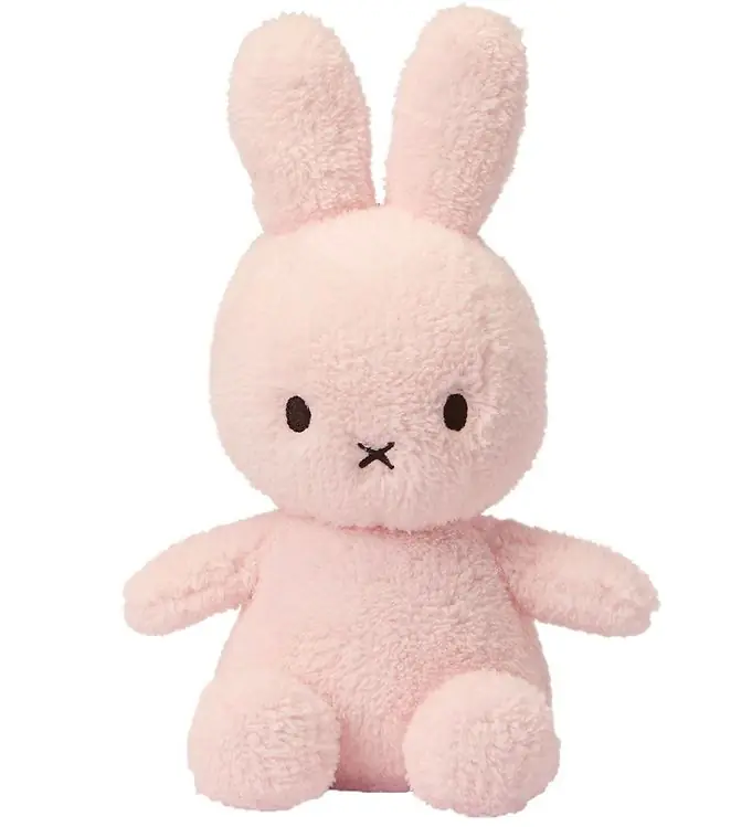 Bon Ton Toys Knuffel - 23 cm - Miffy Sitting - Terry Light Pink Nu Kopen