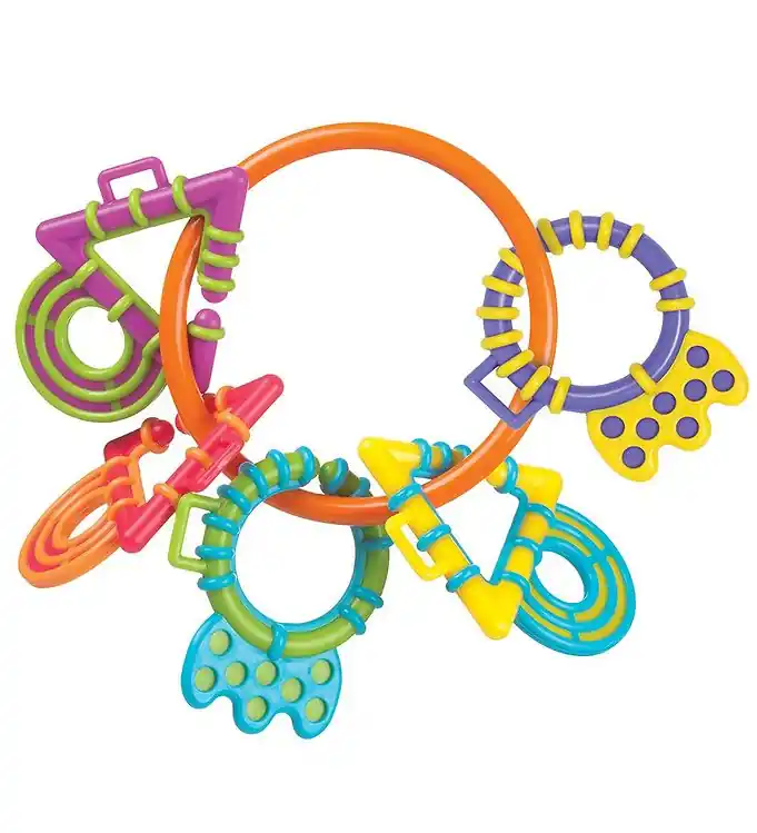 Playgro Rammelaar m. Bijtring - Teething Links Superprijs