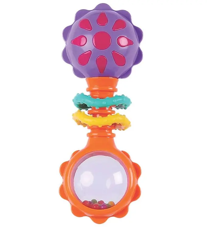 Koop Vandaag Playgro Rammelaar - Twisting Barbell Rattle