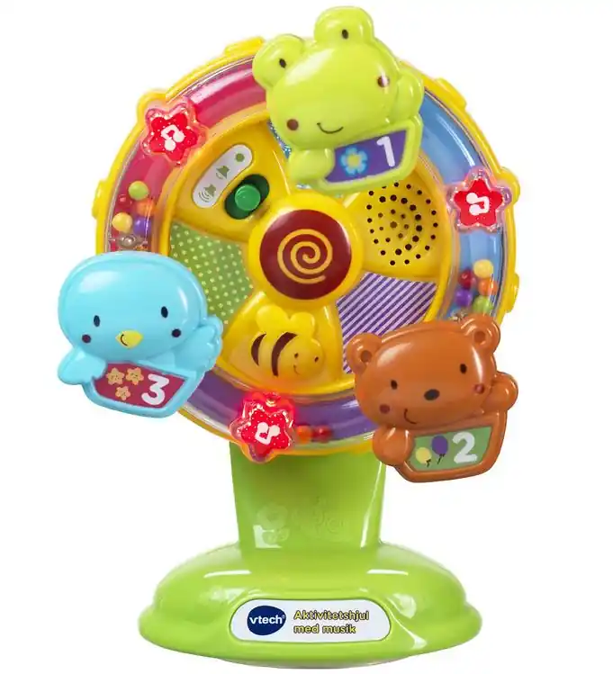 Vtech Activiteitenspeelgoed - Deens - Activiteitenwiel met muzie Gecertificeerd