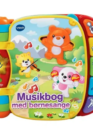 Tijdelijk Beschikbaar Vtech Boek m. Audio - Deens - Muziekboek met kinderliedjes