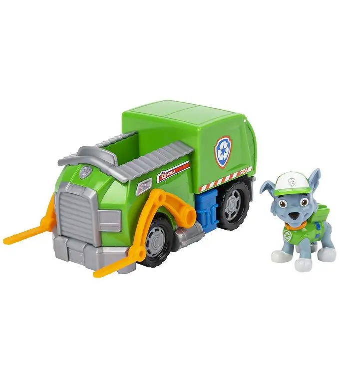 Op = Op Paw Patrol Speelset - Rocky Recycle Truck