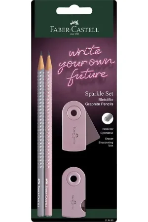 Faber-Castell Potlodenset - Sparkle - 4 Onderdelen Laatste Kans