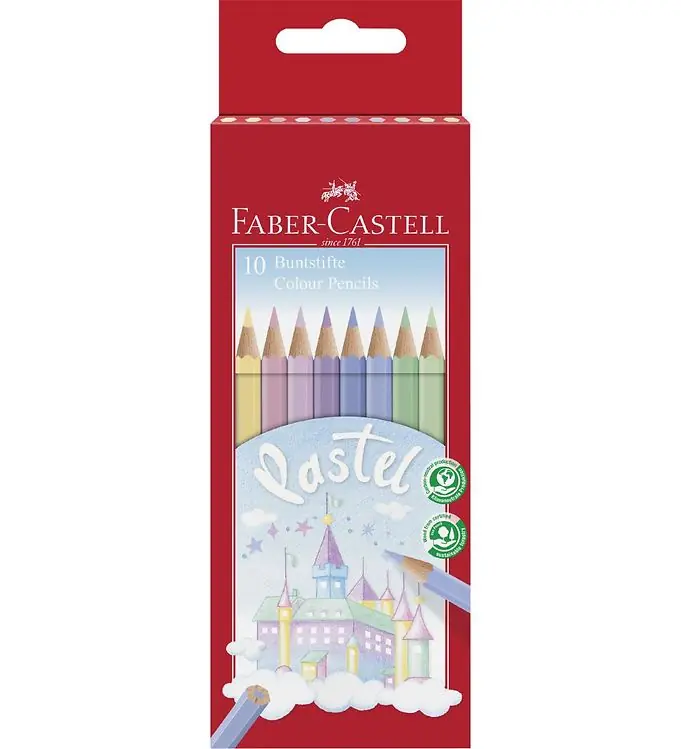 Faber-Castell Kleurpotloden - Kasteel - 10 stk - Pastel Koop Vandaag