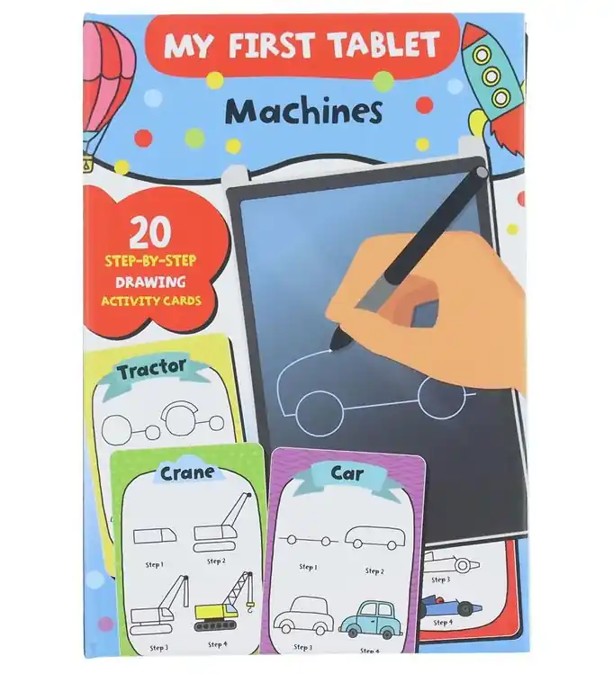 Karrusel Forlag Boek - My First Tablet - Machines - Engels Direct Beschikbaar