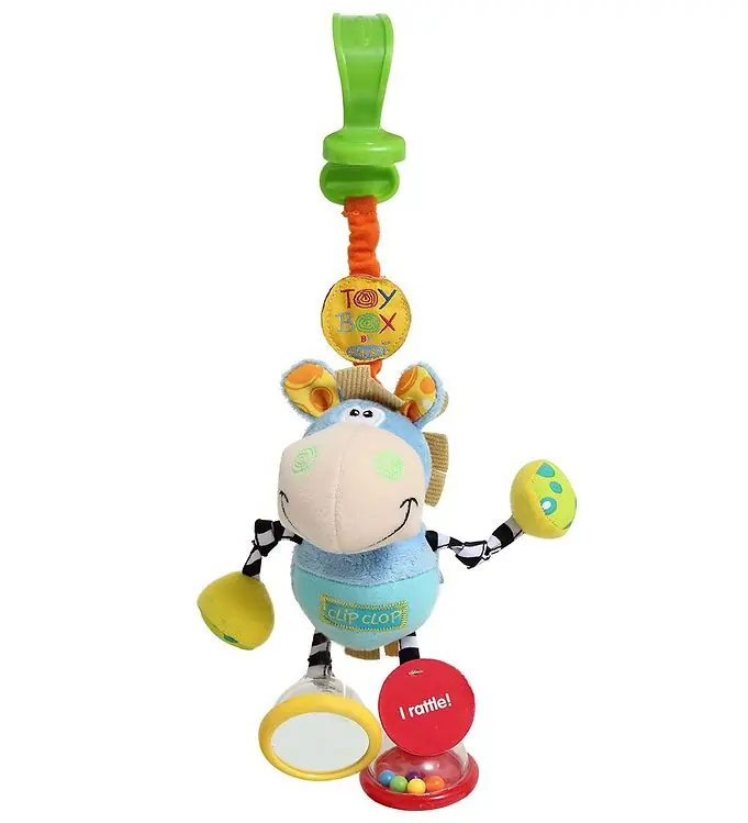 Playgro Kinderwagenspanner - Het paard Clip Clop Seizoensaanbieding