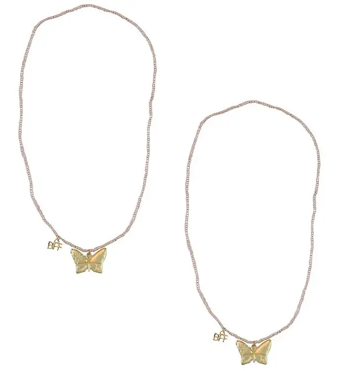Beperkte Voorraad Great Pretenders BFF Ketting - 2-pack - Vlinder