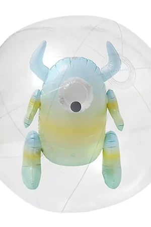 Direct Verzonden SunnyLife Strandbal - 32 cm - 3D - Monty De Monster