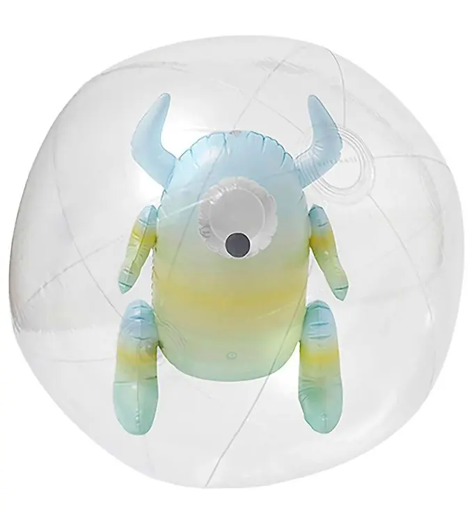 Direct Verzonden SunnyLife Strandbal - 32 cm - 3D - Monty De Monster