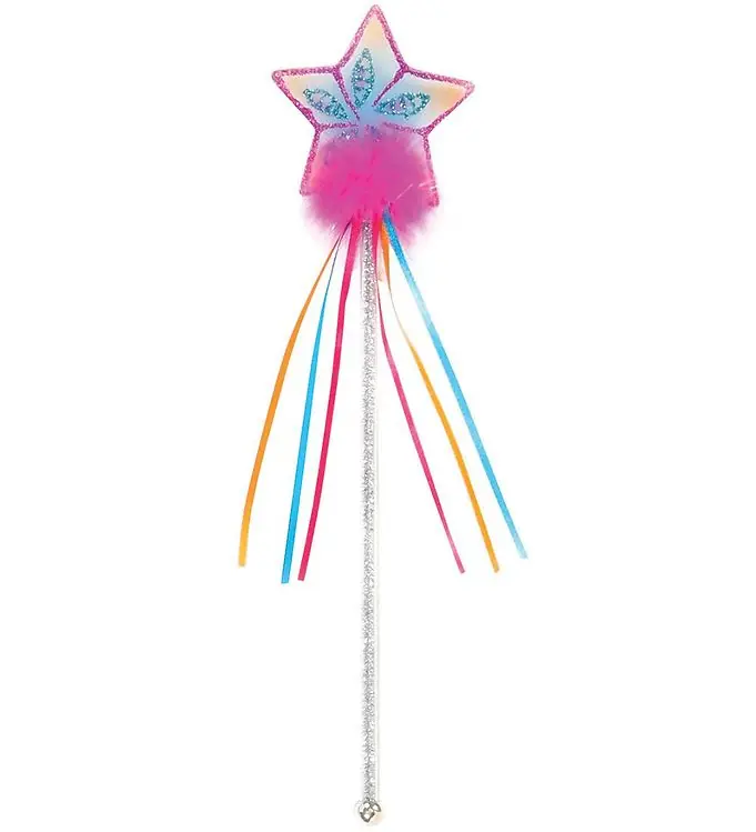 Great Pretenders Kostuum - Toverstaf - Glitter Rainbow Alleen Vandaag