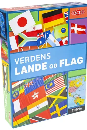 Lage Prijs TACTIC Bordspel - Landen van de wereld en Vlag - Deens