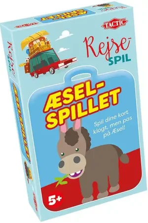 TACTIC Reisspel - Het ezelspel Hoge Kwaliteit