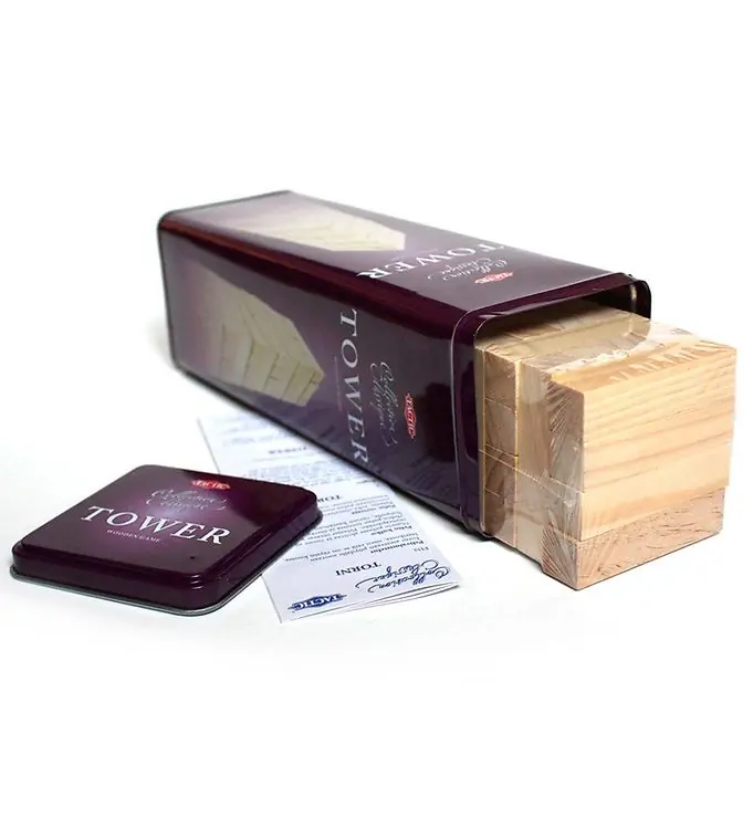 Merkproduct TACTIC Spel - Hout - Trendy toren