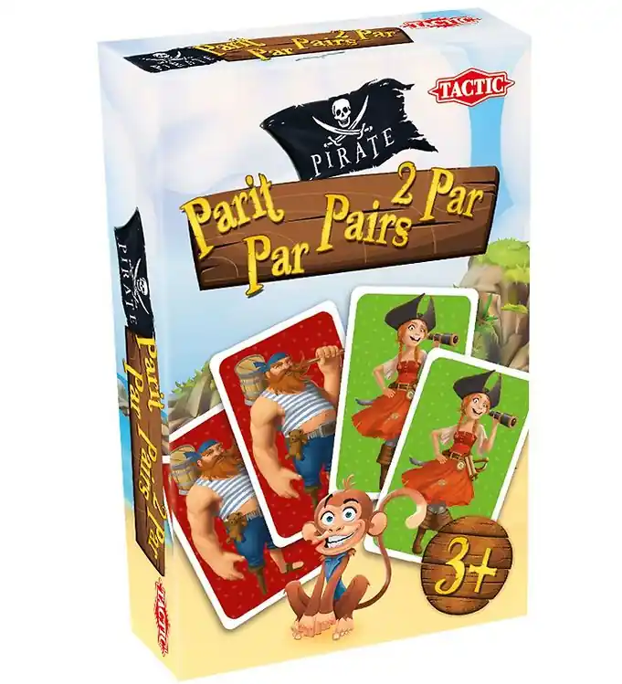 Shop Nu TACTIC Memory Spel - Piraat Kaartpaar