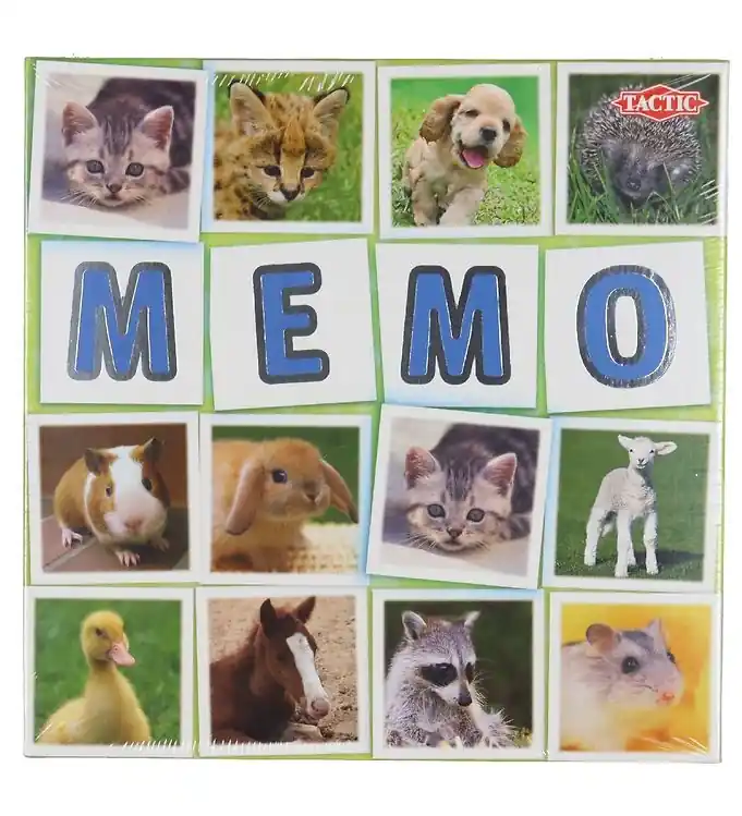 Shop Nu TACTIC Memory Spel - Dierenjongen