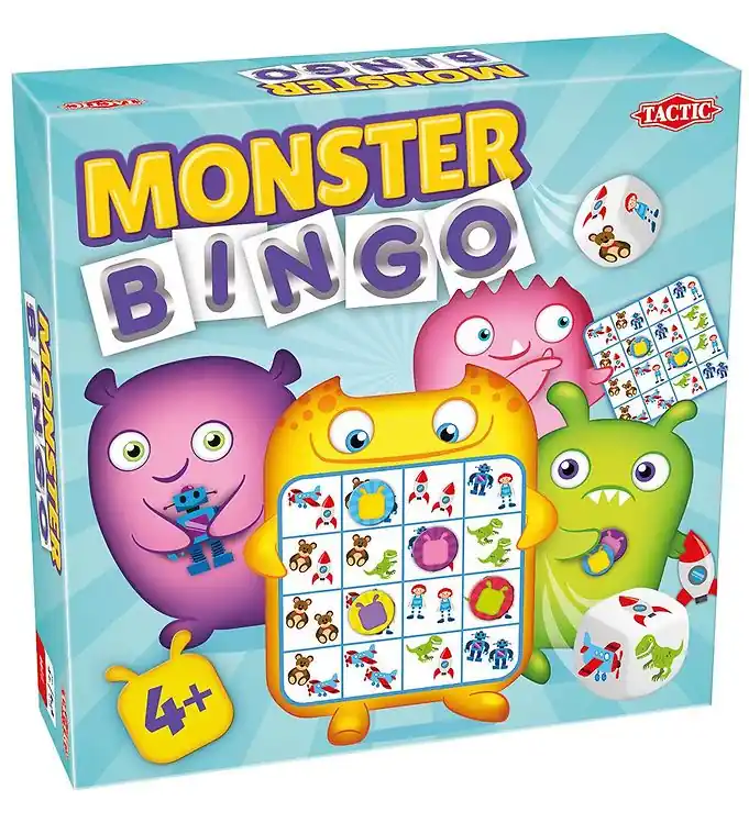 Koop Online TACTIC Bordspel - Monster Bingo