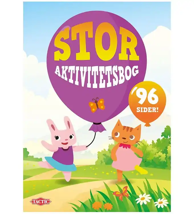 Lage Prijs TACTIC Activiteitenboek - Groot Activiteitenboek - Deens