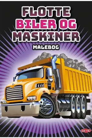 Favoriet TACTIC Kleurboek - Leuke Auto's en Machines