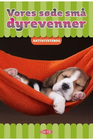 Beperkte Voorraad TACTIC Activiteitenboek - Onze schattige dierenvrienden - Deens