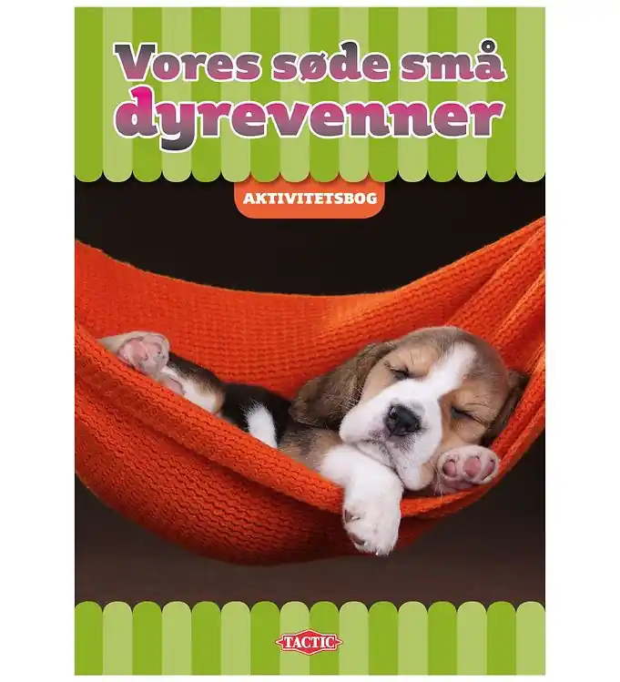 Beperkte Voorraad TACTIC Activiteitenboek - Onze schattige dierenvrienden - Deens