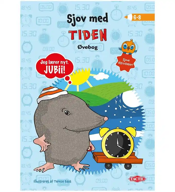 Betrouwbaar TACTIC Activiteitenboek - Plezier met de tijd - Deens