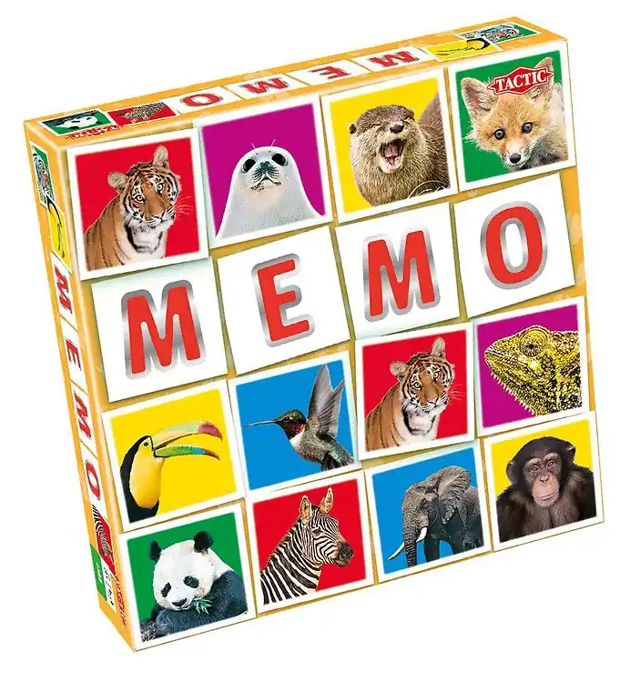 TACTIC Memory Spel - Wilde dieren Direct Verzonden