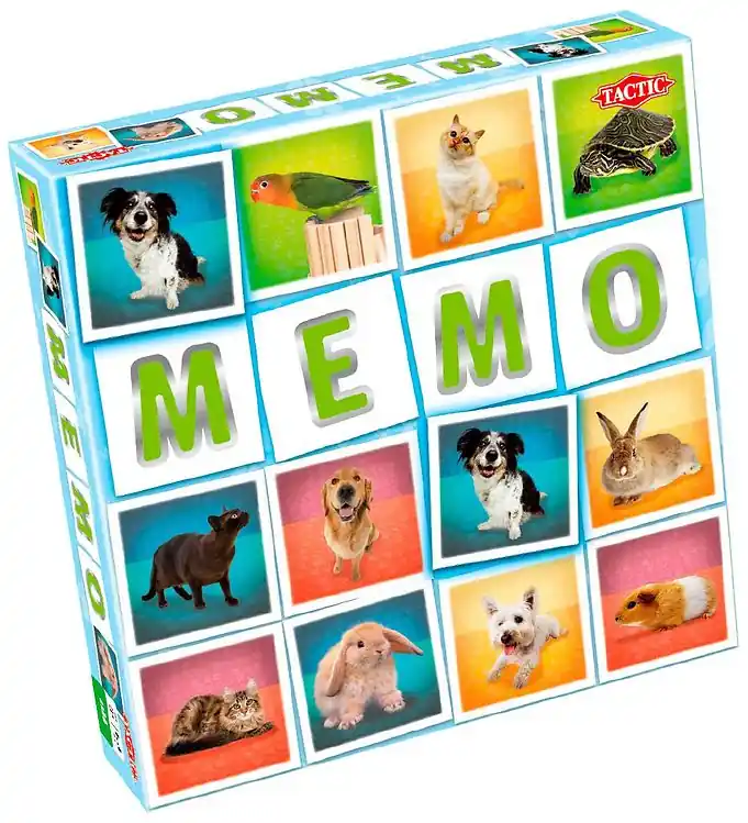 TACTIC Memory Spel - Huisdieren Actieprijs